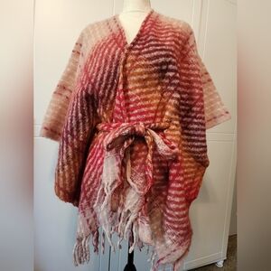 NWT Lauren‎ Conrad sweater wrap orange hues